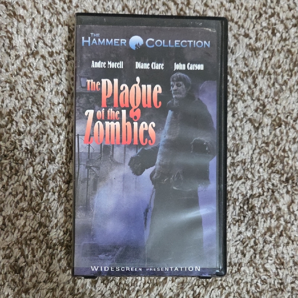 The Plague of the Zombies VHS